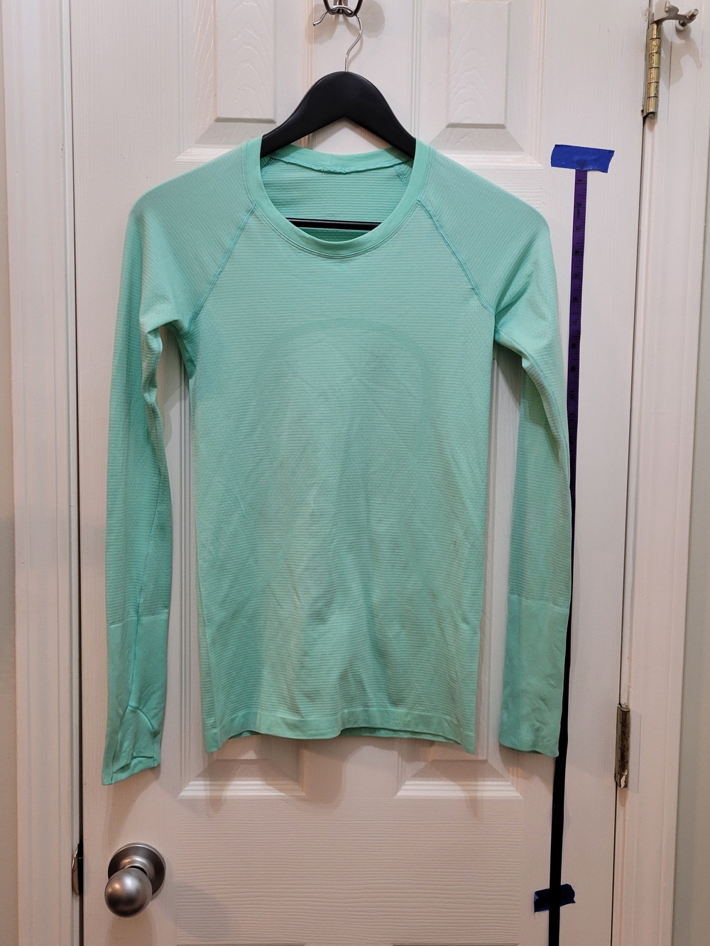 lululemon athletica Mint Green Long Sleeve Top